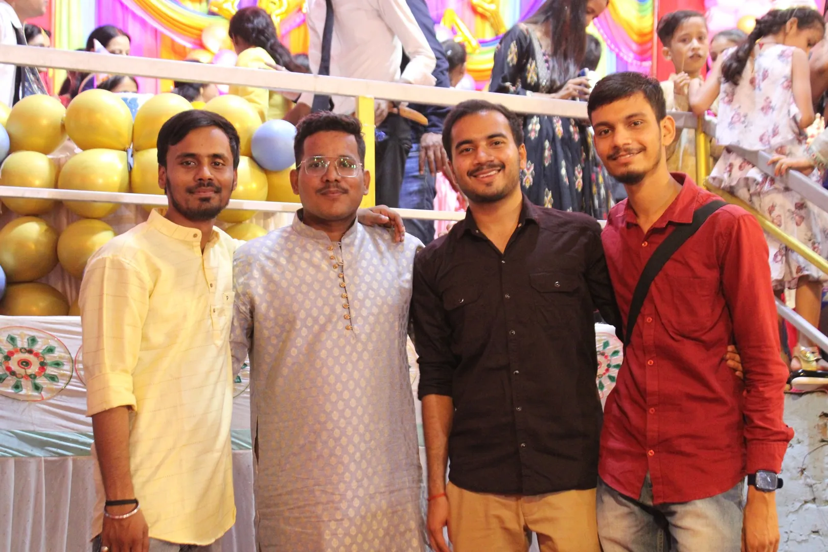 Sumit Animesh and Himanshu Group