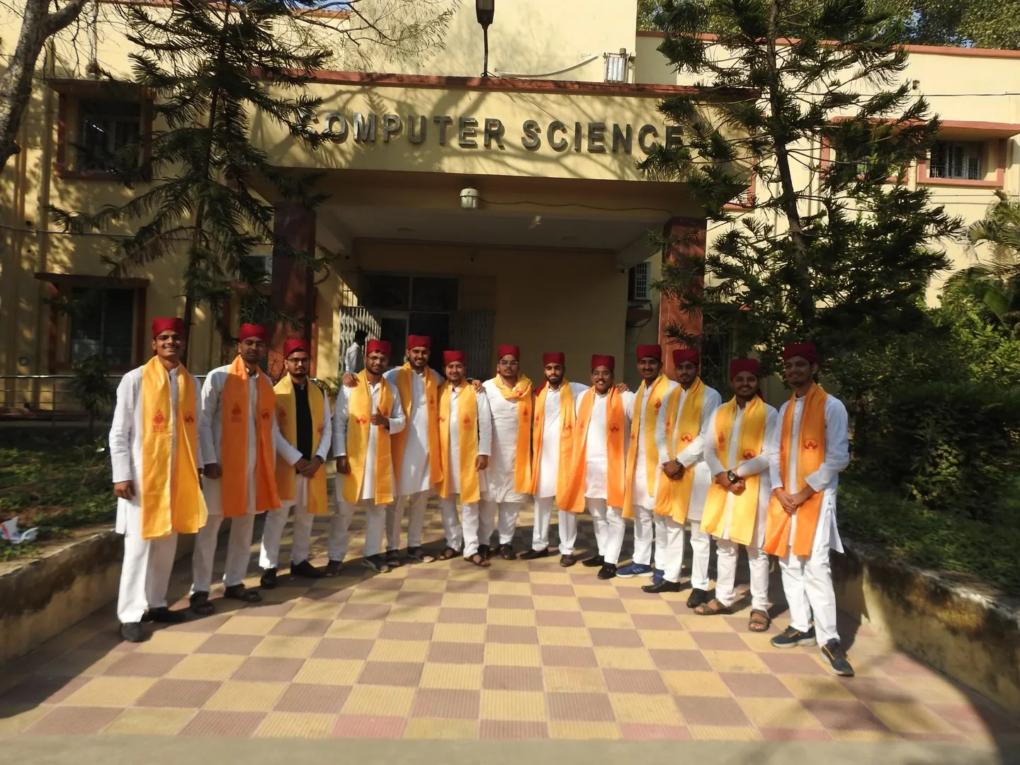 Group Photo MCA Batch at our Department