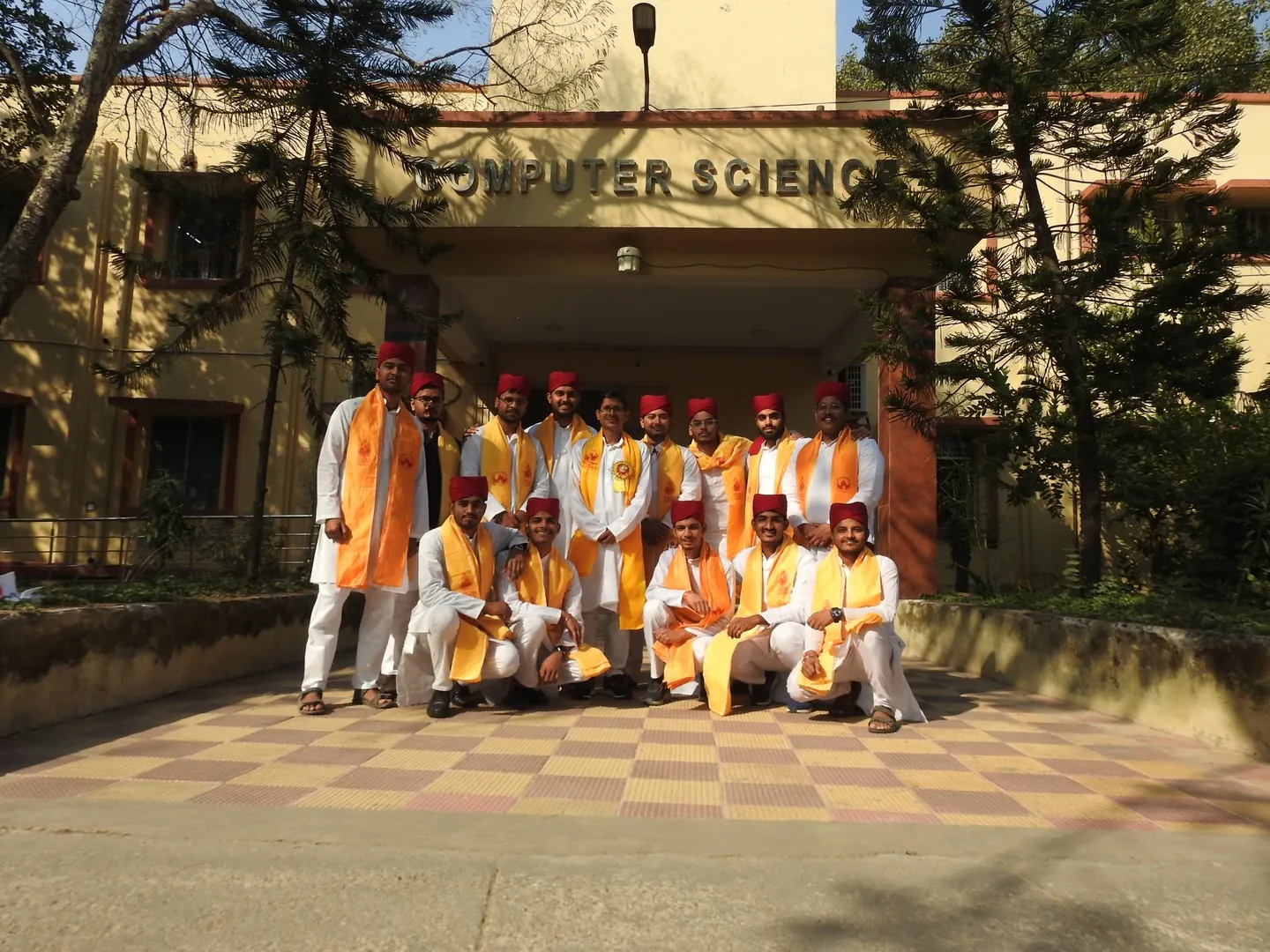 Group Photo MCA Batch at our Department 2