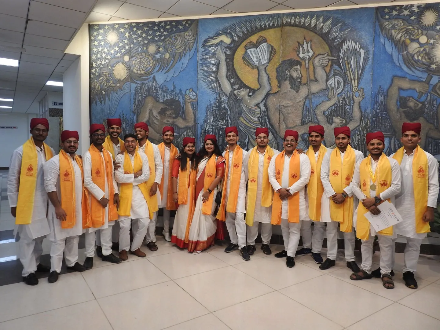 MCA whole Batch Convocation Group Photo