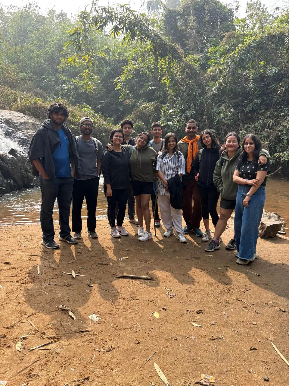 Trek Group Photo before departing back to college 2