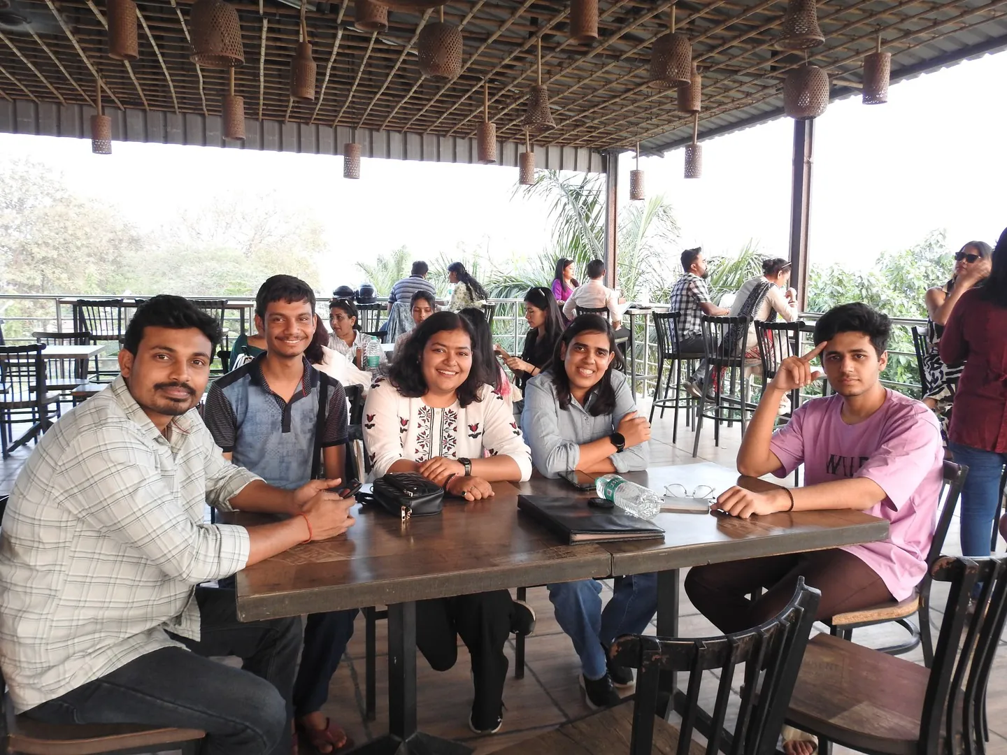 Musafir gang at the Green Café again