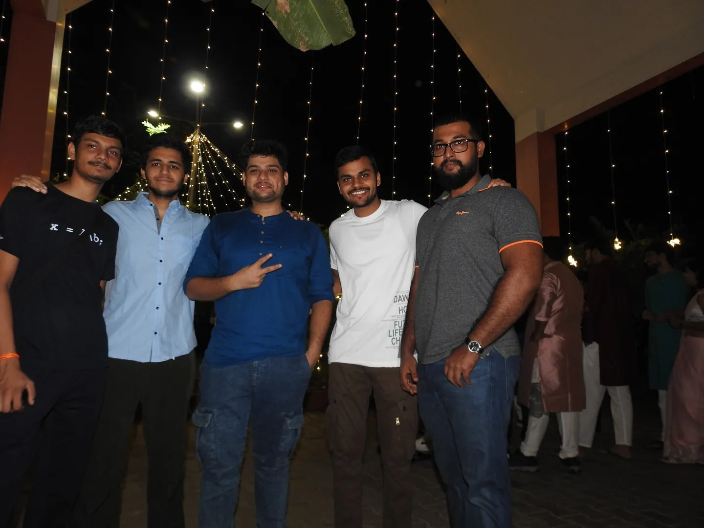Diwali night with Guwahati friends