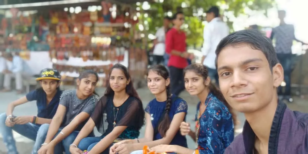 A fun selfie moment with class girls