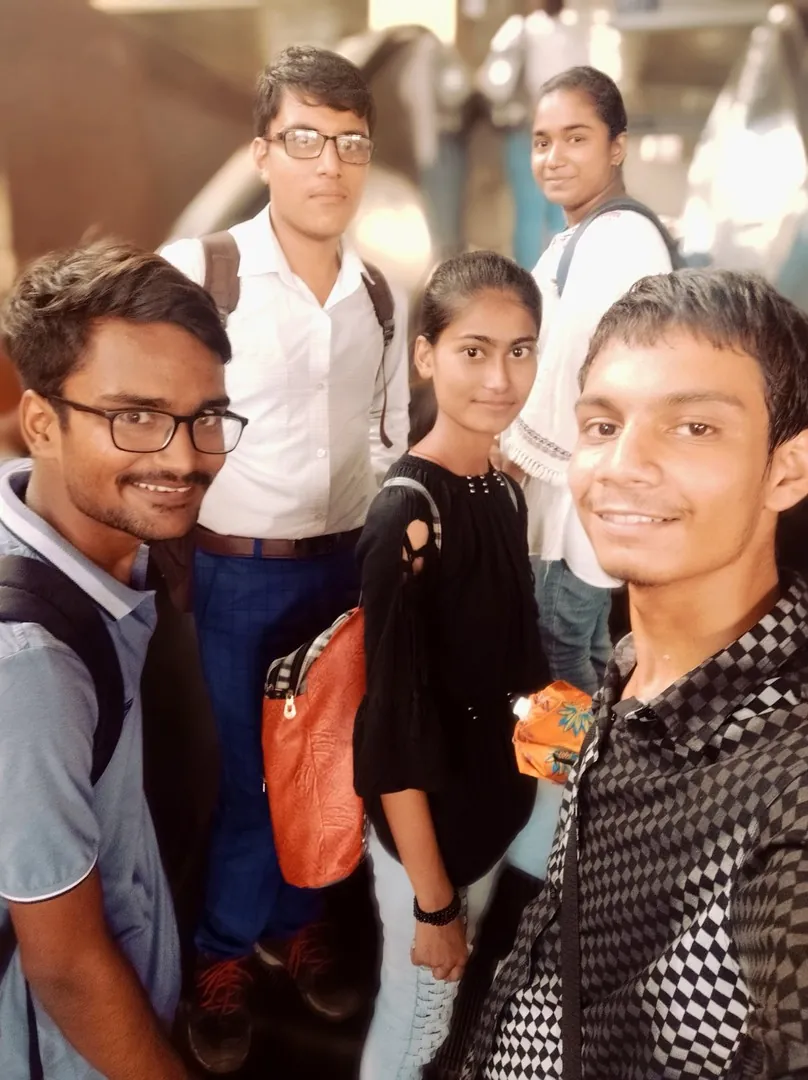 Group cruising the mall together
