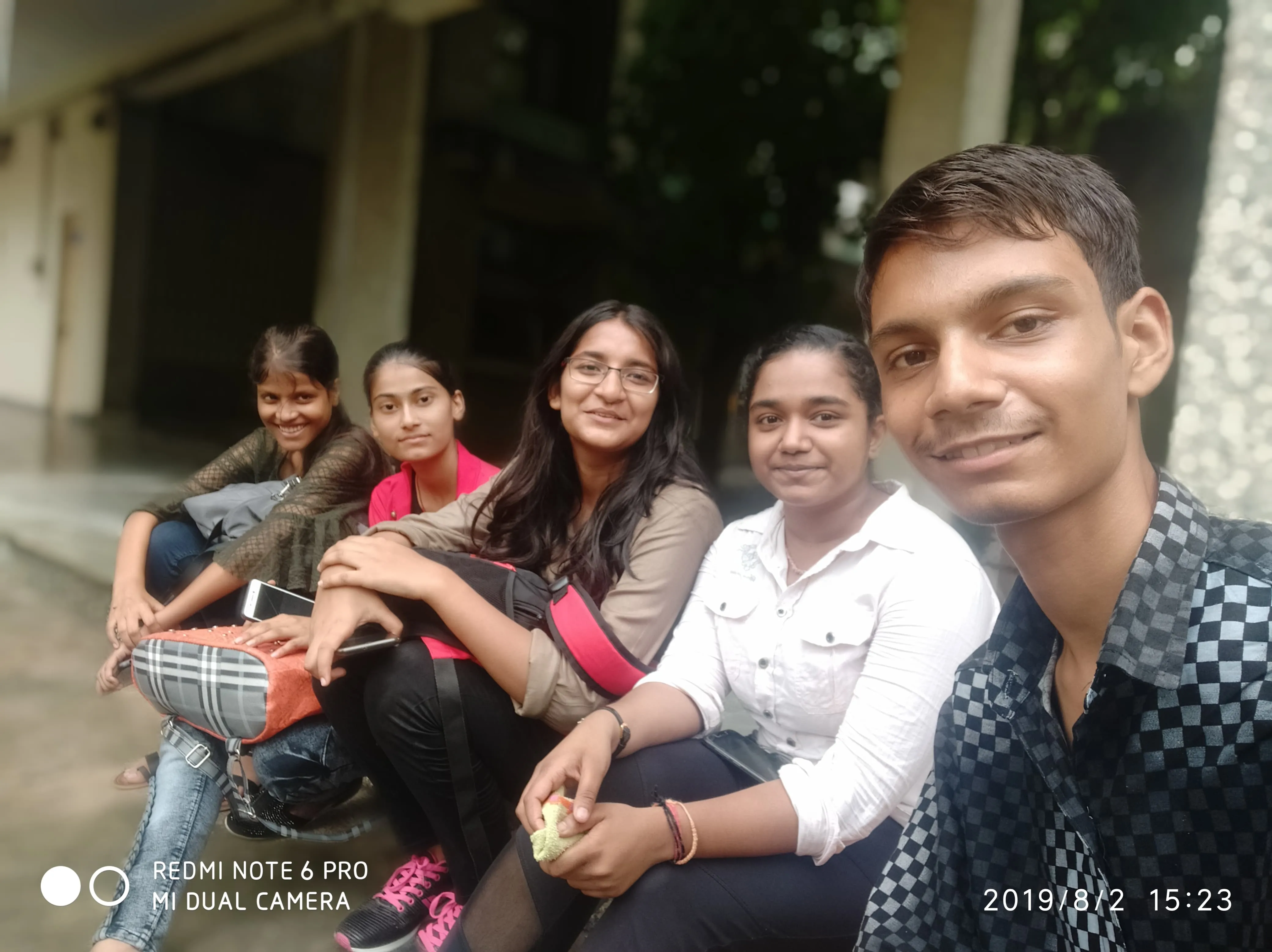 First selfie with new batchmates