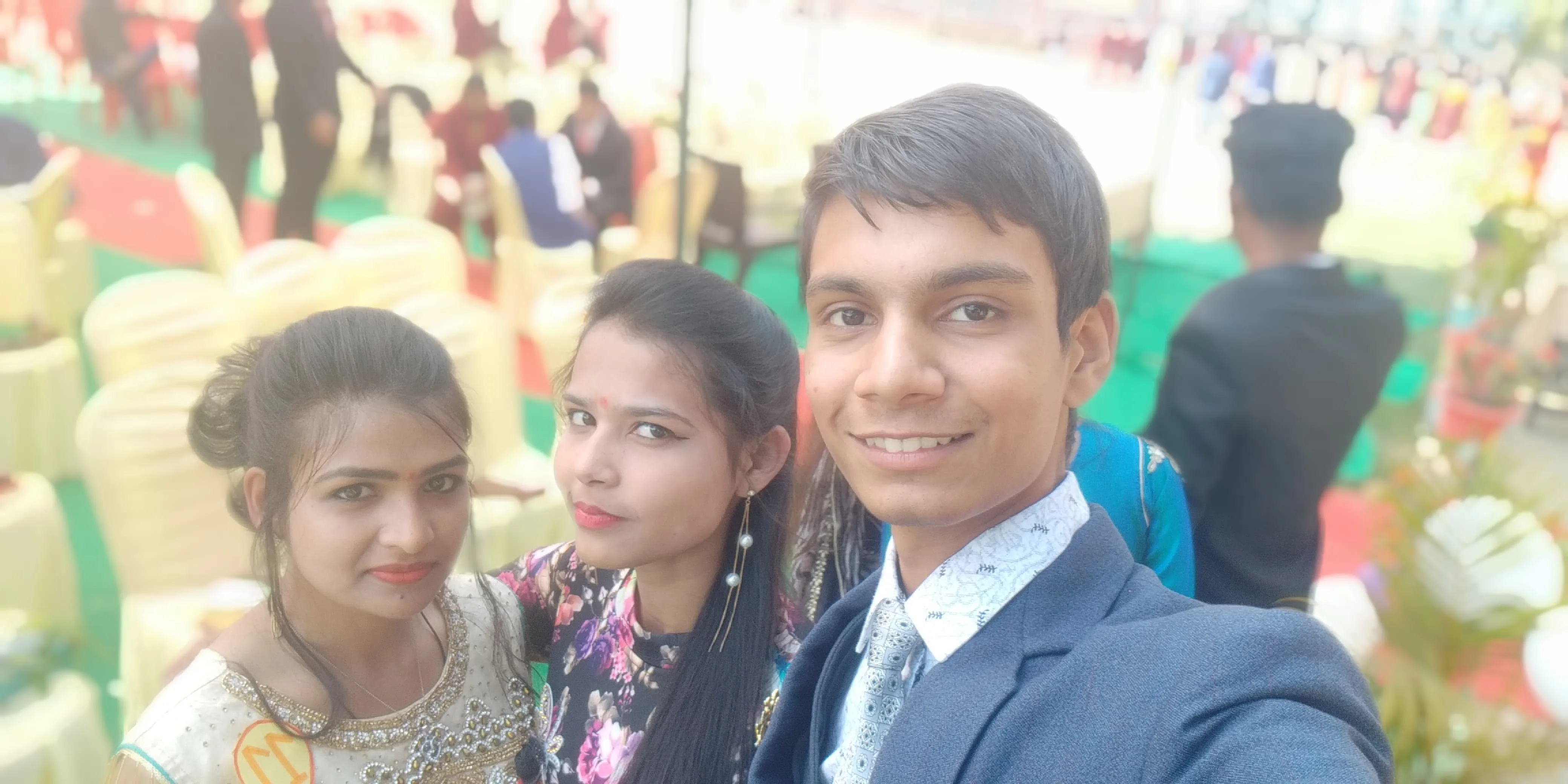 Farewell Selfie with Anamika and Mahak