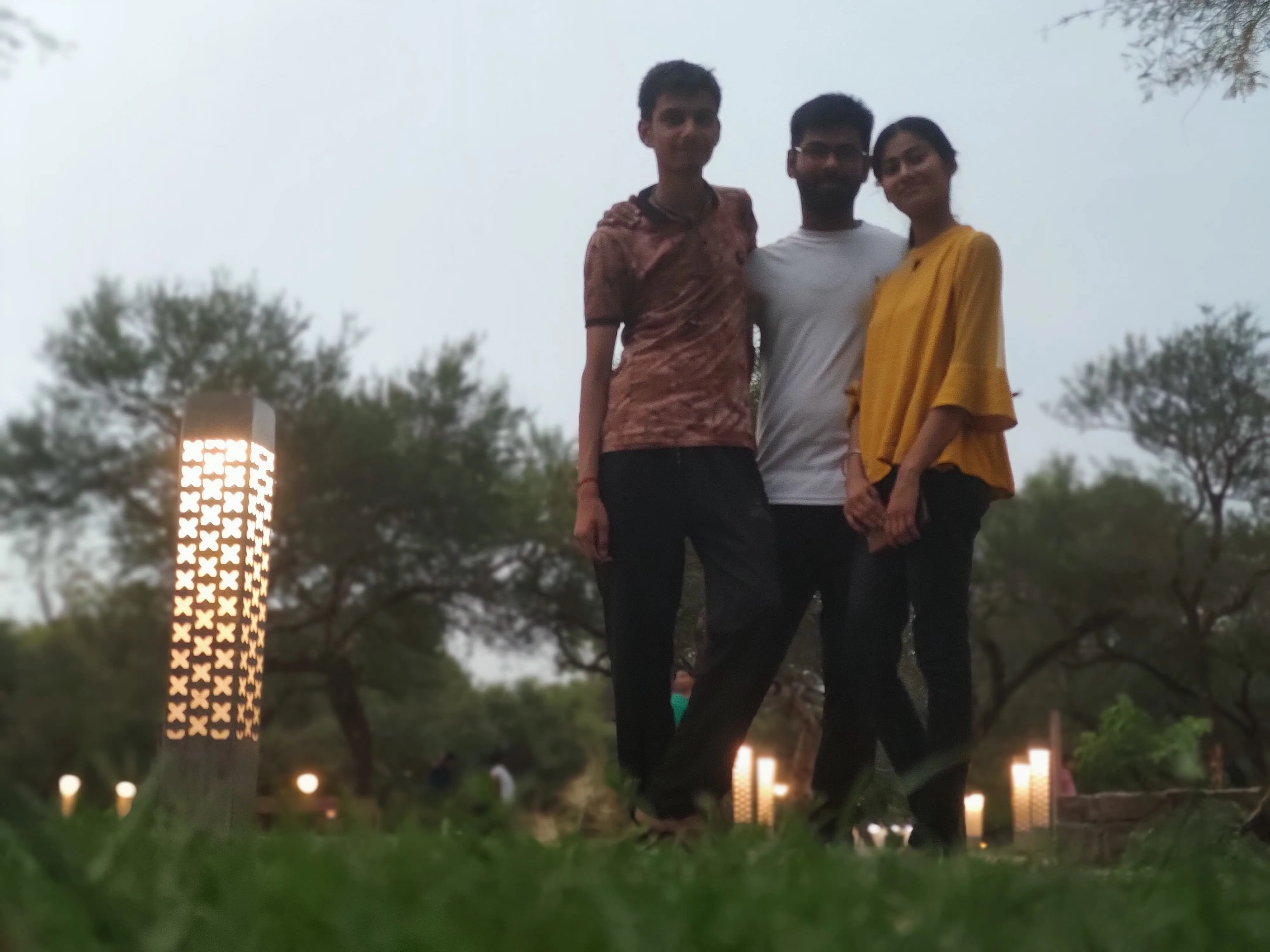 Standing pose of our Tigdi at Park