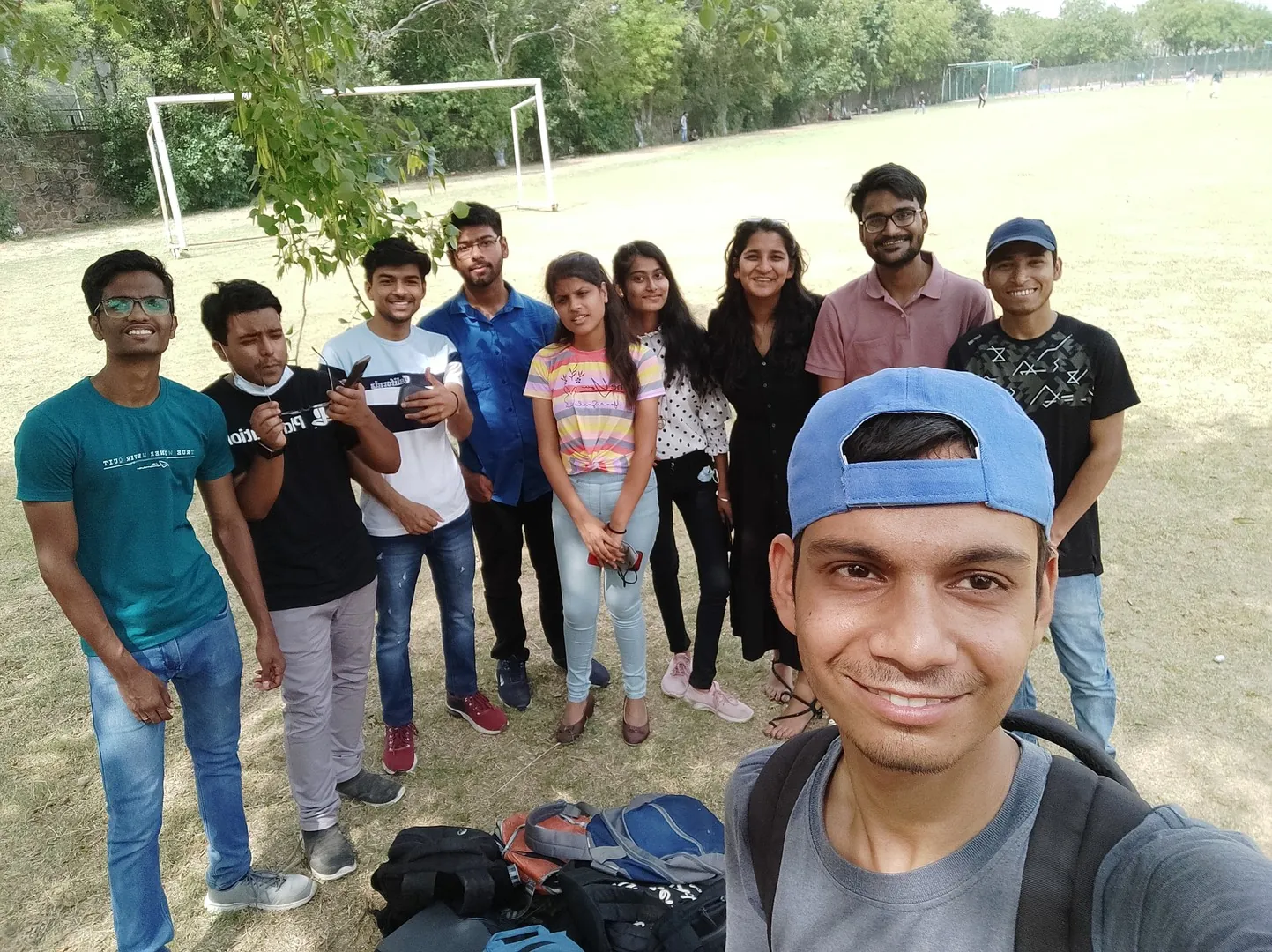 Graduation farewell group photo