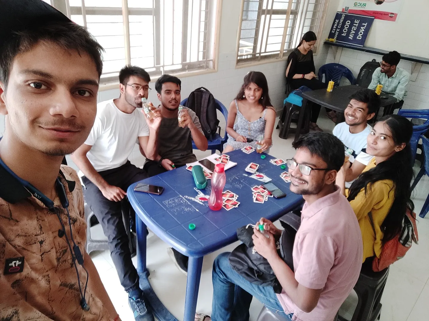 Graduation farewell lunch with friends